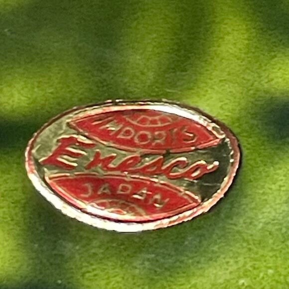 2 Vintage Enesco‎ Poinsettia Taper Candle Holders Japan - Picture 2 of 8